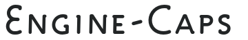 Engine-Caps letters preview