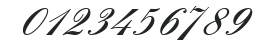 Englische_Becker_Demi_Bold numbers preview