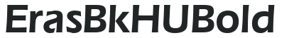 Eras Bk HU Bold preview