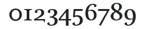 EstaBold numbers preview