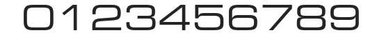 Eurostile-ExtendedTwo numbers preview