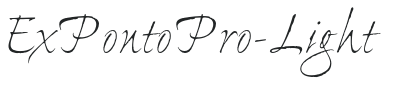ExPontoPro-Light preview