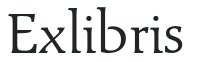 Exlibris letters preview