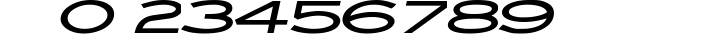 Eye glass Extended Bold Italic preview