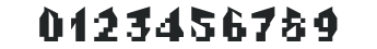F2FTechLand LT Std numbers preview