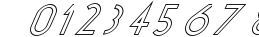 FZ BASIC 19 HOLLOW ITALIC preview