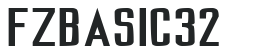 FZ BASIC 32 letters preview