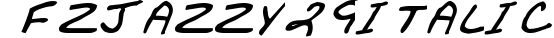 FZ JAZZY 29 ITALIC preview