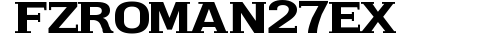 FZ ROMAN 27 EX preview