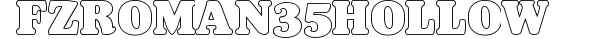 FZ ROMAN 35 HOLLOW preview
