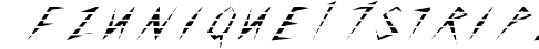 FZ UNIQUE 17 STRIPED ITALIC preview