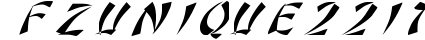 FZ UNIQUE 22 ITALIC preview