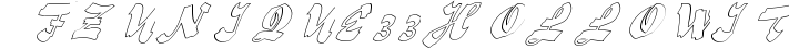 FZ UNIQUE 33 HOLLOW ITALIC preview
