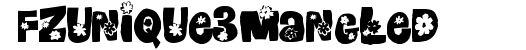 FZ UNIQUE 3 MANGLED preview