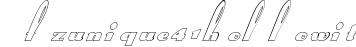 FZ UNIQUE 41 HOLLOW ITALIC preview