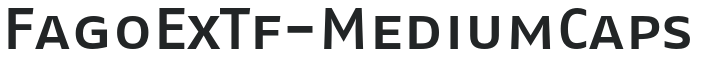 FagoExTf-MediumCaps letters preview