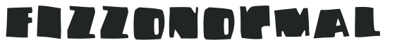 Fizzo Normal letters preview