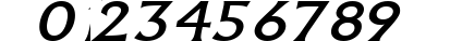 Flair Wide Italic preview