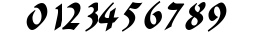 Flat Brush Condensed Italic preview