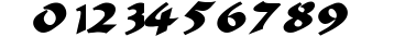 Flat Brush Wide BoldItalic preview