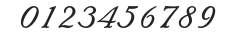 FloridianScriptStd numbers preview