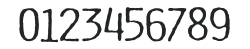 Flyerfonts-InsideOut numbers preview