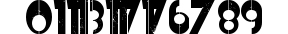 Font Interrupted preview