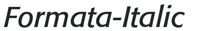 Formata-Italic preview