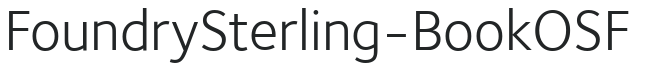 FoundrySterling-BookOSF letters preview