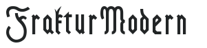 Fraktur Modern preview