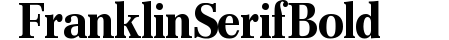 FranklinSerif-Bold preview