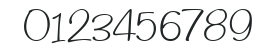 Freehand 591 HU Normal numbers preview