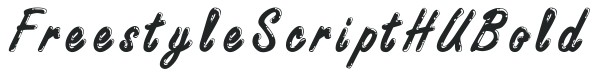 Freestyle Script HU Bold preview