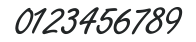 Freestyle Script HU Normal numbers preview