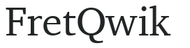 FretQwik letters preview