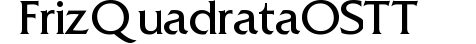 Friz Quadrata OS TT preview