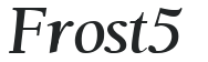 Frost 5 letters preview