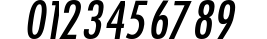 Futura Condensed Demi Italic preview