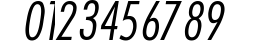 Futura Condensed Italic preview