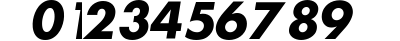 Futura LT Bold Oblique preview