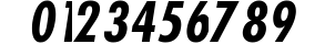 Futura LT Condensed Bold Oblique preview