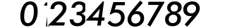 Futura Md BT Medium Italic preview