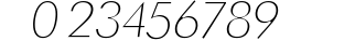 Futura Thin Italic preview