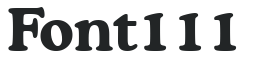 font111 letters preview