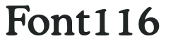 font116 letters preview