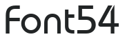 font54 letters preview