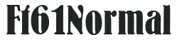 ft61 Normal letters preview