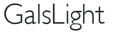 GalsLight letters preview