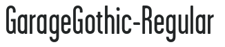 GarageGothic-Regular preview