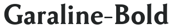 Garaline-Bold preview